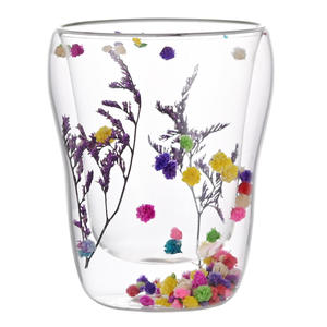 Tasse à café double paroi en verre borosilicate, grande capacité, pour petit-déjeuner et jus domestique - Product Image 1