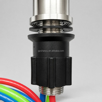 Robinet RO sans pression à 4 ports de connexion, système de filtration d'eau par osmose inverse, ioniseur alcalin à 4 tuyaux sans pression, robinet d'eau