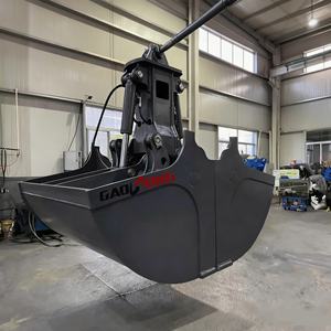 Fabrik Großhandels preis Langlebiges Schaukel material Handing Clam shell Bucket Bagger kran Hydraulischer Greifers chaufel - Product Image 3