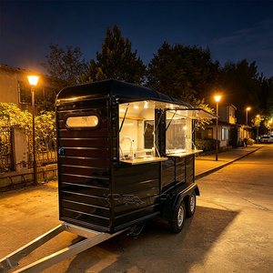 Remorque compacte avec zone de cuisson multifonction et présentoir pour un service rapide, type camion-restaurant pour chevaux - Product Image 4