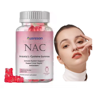 Ausreson กัมมี่เนคปราศจากน้ำตาลกัมมี่ส์บำรุงผิว N-acetyl-L-cysteine NAC Gummies - Product Image 1