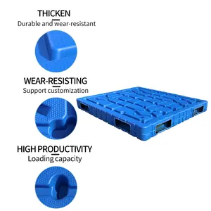 ZNPP006 Kunststoff paletten 1800x800 Lager verwenden stapelbare große Kunststoff palette
