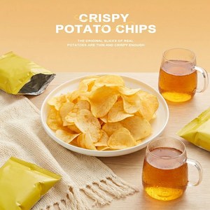 Patatas Fritas Semiblandas Dulces de Corte Original, Diseño Personalizado al por Mayor, Empaquetadas en Bolsas para Fiestas y Noches de Cine - Product Image 1