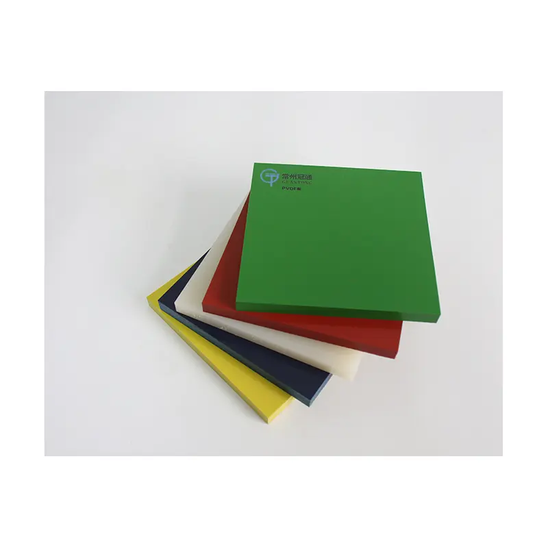 Hot Selling High-End Building Roofing Sheet Material Colorful 30Mm PVDF Plate PVDF Board