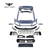 Nouveauté : Accessoires de voiture de haute qualité, diffuseur de calandre avant à clipser, kit carrosserie pour Polo 2015 Convert R Line 5 portes Insight