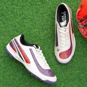 Scarpe da Calcio Basse con Lacci, Scarpe da <span class=keywords><strong>Calcetto</strong></span>, Scarpini da Calcio TF in Pelle PU, Sneakers Unisex per Ragazzi, Uomini e Donne - Product Image 6