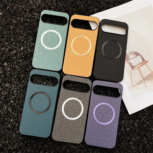 Funda magnética de tela de lujo para <span class=keywords><strong>Google</strong></span> <span class=keywords><strong>Pixel</strong></span> 10 9 8 7 <span class=keywords><strong>6</strong></span> <span class=keywords><strong>Pro</strong></span> XL 8A 7A 6A, funda delgada a prueba de golpes con imán para Pixel10 9Pro - Product Image 6