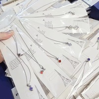 Vente directe fabricant : Collier hybride polyvalent en acier inoxydable, anti-allergie, inaltérable, personnalisable, avec chaînes aléatoires, style mode