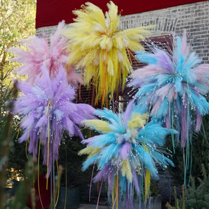 Piccoli Fuochi d'Artificio a Forma di <span class=keywords><strong>Libro</strong></span> Rosso, Simulazione di Esplosioni, Fiori di Seta per Matrimoni, Fotografia all'Aperto, Decorazioni per la Casa, Cina - Product Image 1