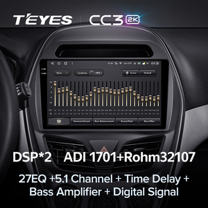 Teyes CC3 2K cho CHEVROLET SPARK Beat 2015 2018 đài phát thanh xe đa phương tiện Video Player Navigation stereo GPS Android 10 không có 2 DIN - Product Image 5