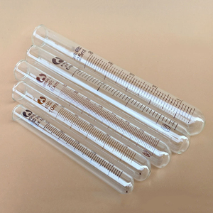 <span class=keywords><strong>Tube</strong></span> <span class=keywords><strong>à</strong></span> <span class=keywords><strong>essai</strong></span> en verre borosilicate avec échelle pour laboratoire ou enseignement scolaire, fabrication chinoise, <span class=keywords><strong>prix</strong></span> de la verrerie chinoise - Product Image 2