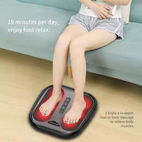 Masseur de pieds Phennitech Shiatsu avec machine électrique chauffante pour pieds et mollets avec pétrissage roulant