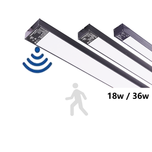 Tube LED linéaire de 1,2 m avec détecteur de mouvement micro-ondes, 4000K, 20W/36W, éclairage de plafond, garantie 2 ans, 120 cm/1200 mm - Product Image 2