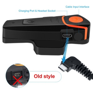 BT-S2 impermeable IPX7 para casco de Moto, auriculares inalámbricos con Bluetooth, intercomunicador para motocicleta, superasequible - Product Image 5