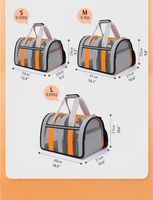 B & P Pet Carrier sac de voyage sac de transport pour animaux de compagnie conception pour chien et chat Transport pliant Cages pour animaux de compagnie transporteurs sacs à dos Portable