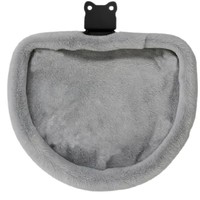 Lit de bureau pliable et réglable pour chat, hamac pour chat, style tête de chat, chaleur toute saison
