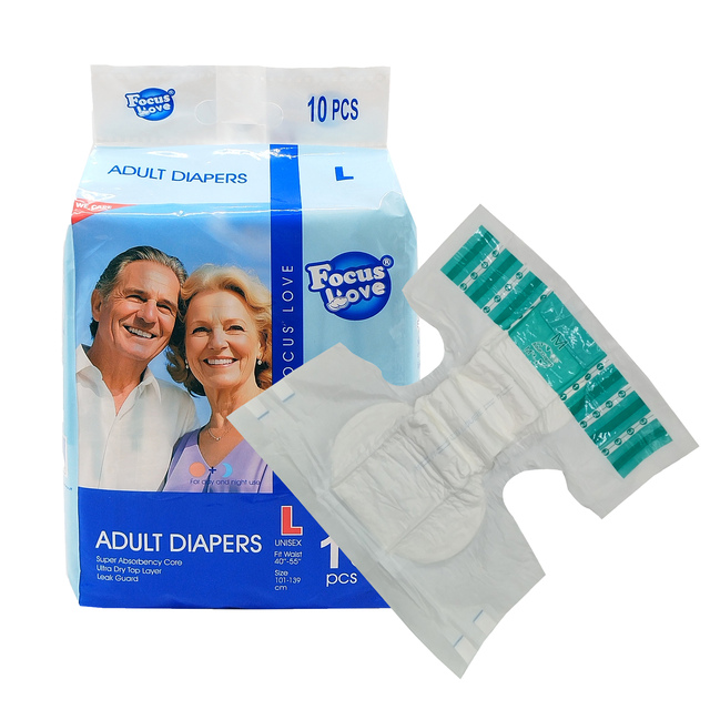 Premium Quality High Absorption Disposable Adult Diapers for Old Men and Old Women