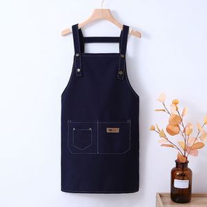 Tablier de chef en jean imperméable de qualité supérieure, résistant, pour la cuisine - Product Image 3