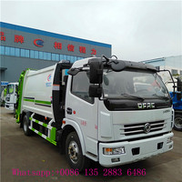 Mini compacteur de 3 tonnes petit camion à ordures pour la vente
