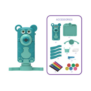 EPT Bo 3 en 1, Juguetes Educativos para Niños, Mesa de Dibujo con Proyección, Mesa de Pintura para Niños con Proyección - Product Image 3