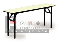 Table pliante rectangulaire en plastique de haute qualité Cantine et mobilier scolaire modernes pour la salle à manger et l'extérieur