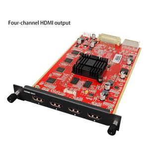 Tường điều khiển 4-kênh HD mi 1.3 đầu vào đầu ra HDCP tuân thủ âm thanh <span class=keywords><strong>video</strong></span> chiếu sáng chuyên nghiệp <span class=keywords><strong>video</strong></span> duy nhất Hội Đồng Quản Trị - Product Image 3