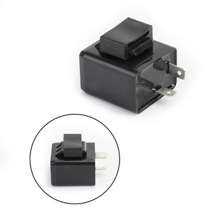 Señal de giro 12V FLASHER 2 puntas Flash para <span class=keywords><strong>Kawasaki</strong></span> EX250 Ninja El250 VN1500 para Honda XRV650 XRV750 <span class=keywords><strong>Africa</strong></span> <span class=keywords><strong>Twin</strong></span> Starter Relay - Product Image 1