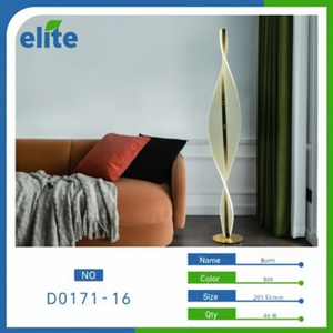 Moderna elegante lampada da terra a LED per soggiorno camera da letto Design minimalista E27 Base corpo in ferro legno rosa giallo blu rosso-per alberghi - Product Image 1