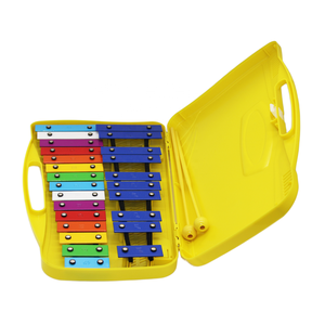Vente chaude 25 Notes <span class=keywords><strong>Xylophone</strong></span> <span class=keywords><strong>Chromatique</strong></span> Coloré avec Clés En Métal Instruments De Musique Piano pour Enfants - Product Image 6