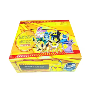 Groothandel Hoge Kwaliteit 30 Pcks/Box Tcg Poke Mon Booster Kaarten Eif Baby 1.0 Verzamelbare Cartoon Kaarten Ruilen Poker Kaarten - Product Image 3