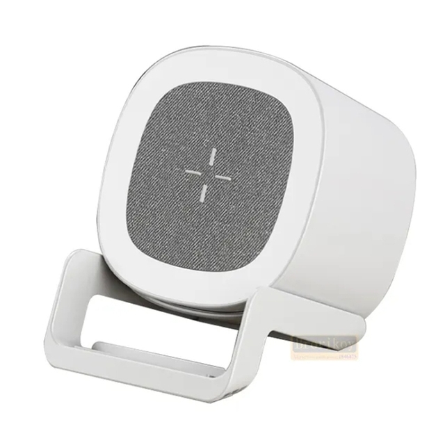 Dropshipping Portable 4 in 1 15W Wireless Charging Atmosphere Night Light Wireless Speaker