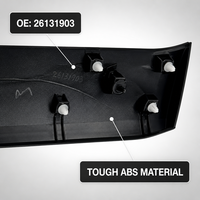 Moulure inférieure gauche de porte avant neuve en gros d'usine, référence OE 26131903 pour Wuling Baojun Yep Plus avec garantie de 6 mois