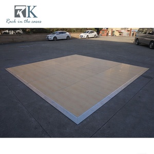 Parquet de danse en bois élégant, amovible, pour intérieur, décorations de sol - Product Image 4