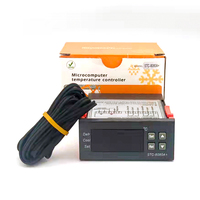 Régulateur de température STC-8080A + numérique avec alarme de retard de compresseur de refroidissement de capteur pour congélateur de réfrigération