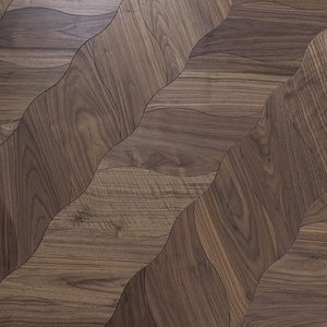 <span class=keywords><strong>Parquet</strong></span> en bois d'ingénierie à motif de feuilles naturelles, épaisseur 9/16 pouces, <span class=keywords><strong>parquet</strong></span> artistique irrégulier pour l'Amérique du Nord - Product Image 4