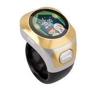 Nouvelle bague de prière connectée avec écran couleur OLED 2026, rappel de prière, compatible avec l'application mobile pour musulmans