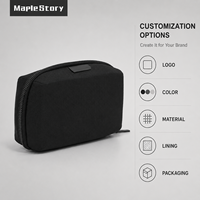 Bolsa Organizadora de Accesorios Electrónicos al por Mayor, Estuche Portátil para Cables, Cargador, Ratón, Banco de Energía, con Logotipo Personalizado