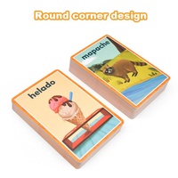 Tarjetas de Juego Personalizadas para Niños, Impresión de Tarjetas de Memoria de Cartón, Tarjetas de Aprendizaje para Niños, Tarjetas Educativas