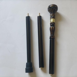 ไม้เท้าหัวกลมแกะสลักจากไม้เนื้อแข็ง Fiage ขนาด 90-95 ซม. สำหรับสุภาพบุรุษ - Product Image 4