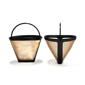 Filtres à café coniques réutilisables compatibles avec la cafetière à <span class=keywords><strong>filtre</strong></span> <span class=keywords><strong>Cuisinart</strong></span> - Product Image 1
