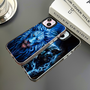 Funda de Lujo Plateada de PC para Negocios a Prueba de Golpes para iPhone 16 Pro Max con Diseño de Andrógeno Hormona Masculina Incluida - Product Image 4
