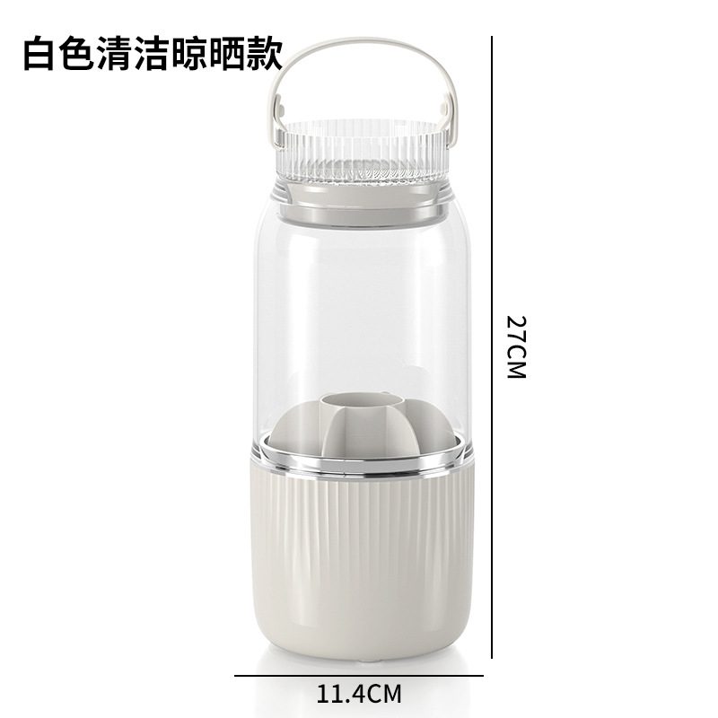 White cleaning and drying version