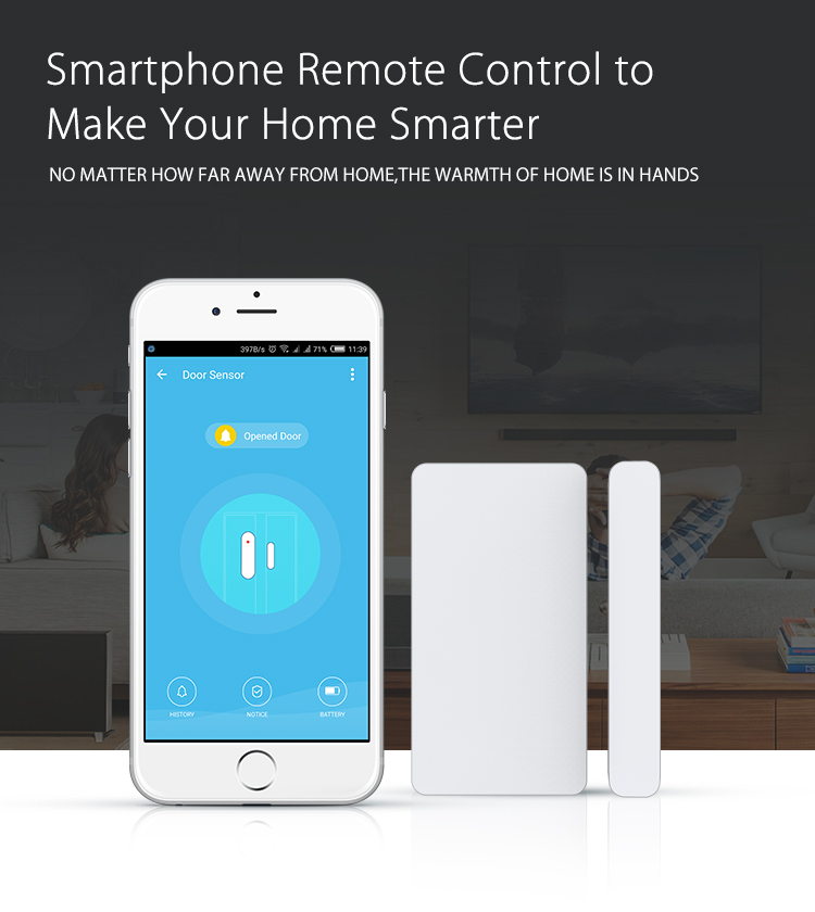 tuya weatherproof door sensor