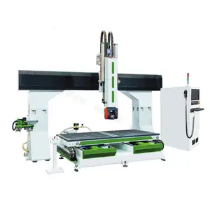 Router CNC 1325 5 sumbu, mesin penggilingan Pengukir Kayu 3d 5 sumbu Router CNC untuk dijual 5 sumbu mesin penggilingan cnc