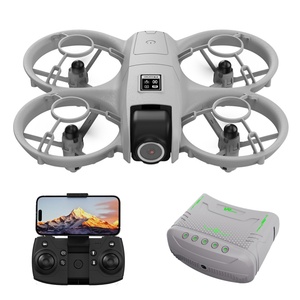 Mini-<span class=keywords><strong>drone</strong></span> <span class=keywords><strong>VR</strong></span> X228 avec double caméra HD, moteur brushless, portable pour l'extérieur, idéal pour débutants, photographie aérienne RC, jouet <span class=keywords><strong>drone</strong></span> UAV avec écran pour enfants - Product Image 1