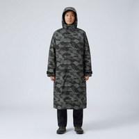 Veste imperméable écologique camouflage, séchage rapide, robe de change moderne de luxe pour enfants et adultes, tissée, pour l'hiver