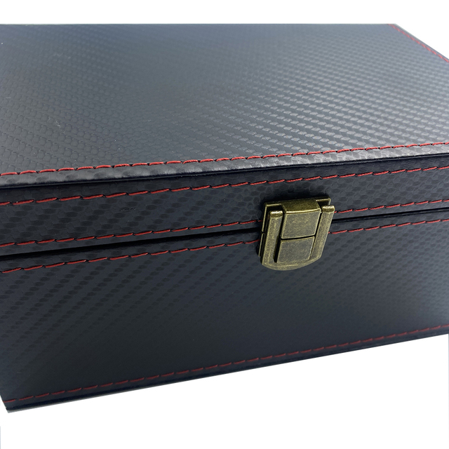 EMI Shielding Security Box Carbon Fiber Exterior Conductive Silver Interior
