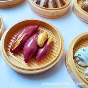 Giocattoli alimentari di simulazione Yijia, magneti da frigo, <span class=keywords><strong>cucina</strong></span> cinese, pasticcini per la colazione in stile Hong Kong, panini al vapore, gnocchi, Chicke - Product Image 2