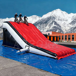 Usine personnalisée gonflable BMX FMX atterrissage Airbag <span class=keywords><strong>Freestyle</strong></span> saut VTT petit Scooter Air Bag château gonflable - Product Image 1