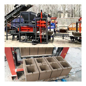 Machine automatique de fabrication de blocs creux en ciment Hongfa avec <span class=keywords><strong>contrôle</strong></span> PLC et économie d'énergie du moteur écologique - Product Image 2